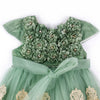 C2368 ANA Pastel Green Frock With Pajama&Inner