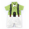 C2369 Baby Fit Romper Suit Green& White