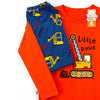 C2409 Little Digger Excavater China Orange Blue Suit