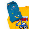 C2410 Monster Crusher China Yellow&Blue Suit