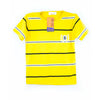 C2419 B&J "B" Yellow With Black&White Strip T-Shirt