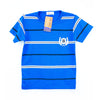 C2420 B&J "B" Blue With Black&White Strip T-Shirt