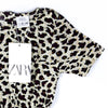 C2309 Zr skin cheeta print jump suit