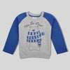 C1955 SR Its So Cool Grey with Blue Sweat Shirt