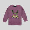 C1094 BC Cat Surprise Goggle  Sweatshirt