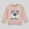 C1362 BBC Baby Chill Out Bear Mustered Sweat Shirt