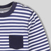 C1068 BC Stripes Blue Sweatshirt