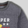 C1222 MM SUPER COOL DUDE GREY SWEAT SHIRT