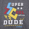 C1222 MM SUPER COOL DUDE GREY SWEAT SHIRT