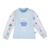 C1987 Happy Sky Teddy Bear 2 Pcs Polyester Suit