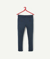 C1013 TA Rich Blue Marine Chino with Tricolor Strips