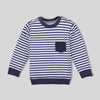 C1068 BC Stripes Blue Sweatshirt