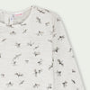 C1157 LFT Baby Soft White Bee T-Shirt