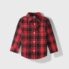 C1165 GRML Red Check Casual Shirt