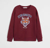 C1215 MNG Strength West Coast Maroon Sweat Shirt