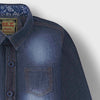 C1405 RC Denim L. Black Front Pocket Casual Shirt