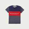 C1445 MCK ZE Sports Wear Red with Grey T-Shirt