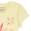 C1529 BLZ Leopard Rest in Oasis Yellow T-Shirt