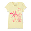 C1529 BLZ Leopard Rest in Oasis Yellow T-Shirt