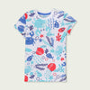 C1559 CUTE Summer Scuba Diving White T-Shirt