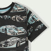 C1582 TK Formula 1 Racing Black T-Shirt