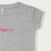 C1585 BNG Saturday Grey T-Shirt