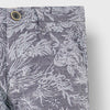 C1716 RCUL Digital Printed 4-Pocket Grey Cotton Shorts