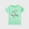 C1729 WEEPE I Hooked Daddy's Heart P.Green T-Shirt