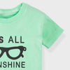 C1732 WEEPE Its All Sunshine P.Green T-Shirt