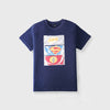 C1740 LM Justice Leaque Soft Cotton Blue T-Shirt