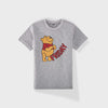 C1741 LM Teddy Bear Friday Soft Cotton Grey T-Shirt