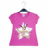 C1756 NNK Super Girl Pink with Grey 2-Pcs Suit