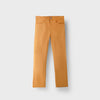 C1821 KI-BI Tissue Stretch Fabric Skinny 5-Pocket Mustered Brown Denim Pant