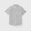 C1837 ZR White with Black Dots Shirt