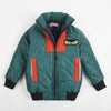 C2070 D Kids Sea Green Puffer Jacket