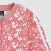 C2096 LFT Pink Print Flower Track SUIT