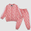 C2096 LFT Pink Print Flower Track SUIT