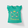 C2145 Mx Green Princess Cat T-shirt