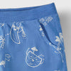 C2156 Zr Blue The Sun Here Cotton Short