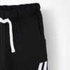 C2161 Lft Kids Black With White Lining Short