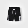 C2161 Lft Kids Black With White Lining Short