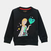 C2276 Zr Black Girl Heart  Fleece Sweart Shirt