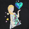 C2276 Zr Black Girl Heart  Fleece Sweart Shirt