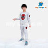 C2285 ZR Gray Spider Embroidery  Fleece Track suit