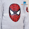 C2285 ZR Gray Spider Embroidery  Fleece Track suit