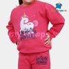 C2287 Kiko Pink Unicorn Powers  Fleece Track suit