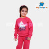 C2287 Kiko Pink Unicorn Powers  Fleece Track suit