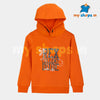 C2292 pep Orange Rex Dude Fleece Hoodies