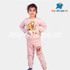 C2297  ZR Light Peach Sister Good Vibe Zone  Fleece Track suit