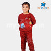 C2298 ZR Maroon You Look So Beautiful Fleece Track suit